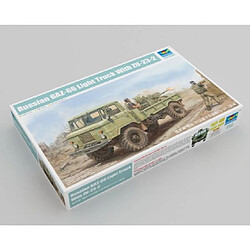 Trumpeter Maquette Camion Russian Gaz-66 Light Truck With Zu-23-2