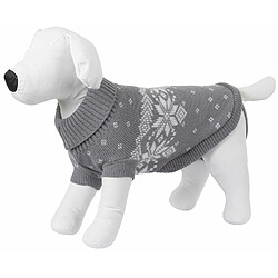 Kerbl Pullover Lillehammer pour Chien Gris/Blanc 35 cm