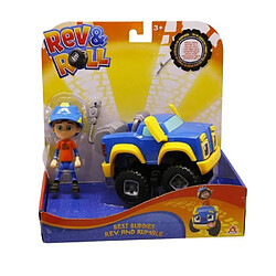 Acheter Auldey REV & ROLL – VOITURE JOUET BEST BUDDIES – Véhicule Rumble de 17 cm aux Fonctions Mécaniques et sa Figurine Rev de 10 cm – Jouet du D