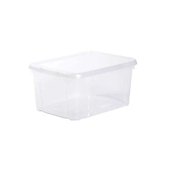 EDA Plastiques EDA PLASTIQUE Boîte de rangement Funny Box 8 L - Naturel - 31 x 23,4 x 15,4 cm