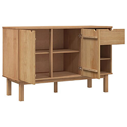 Avis vidaXL Buffet OTTA 114x43x73,5 cm Bois massif de pin