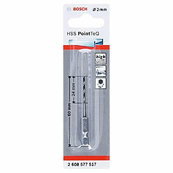 Avis Bosch Foret hélicoïdal HSS PointTeQ Hex