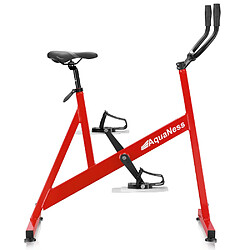 Vélo de piscine aquabike aquaness v1 rouge