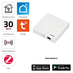 Alecto Point de connection pour capteur Zigbee à un réseau/internet SMART-BRIDGE10 Blanc