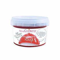 Scrapcooking Glaçage goût fruité effet miroir rouge 300 g 