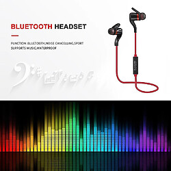 Universal Bluetooth sans fil Bilatéral Stéréo étanche Anti-Sweat Sport casque pas cher