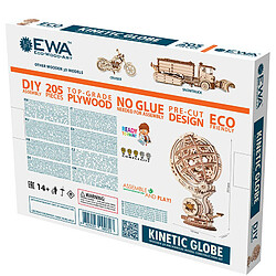 Avis Youdoit Maquette 3D en bois - Globe cinétique 25,1 cm