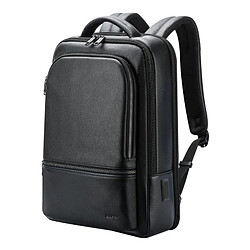 Yonis Sac À Dos Ordinateur Étanche Anti-Vol USB Sac À Dos Ordinateur Cuir Imperméable Anti-Vol Avec Port USB 15.6 Pouces YONIS