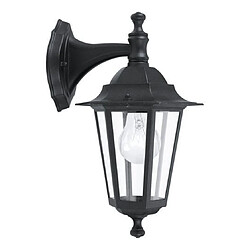 EGLO Lampe murale d'extérieur Laterna 4 en bas Noir 22467