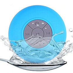 Yonis Enceinte Waterproof Bluetooth Puissante 3W Enceinte Waterproof Bluetooth Pour iPhone iPad Son Pur Et Puissant 3W Blue YONIS