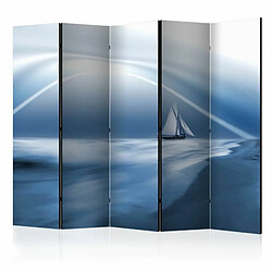 Paris Prix Paravent 5 Volets Lonely Sail Drifting 172x225cm