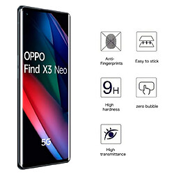 Htdmobiles Verre trempe pour Oppo Find X2 Neo / Find X3 Neo - [Lot de 2] film de protection transparent