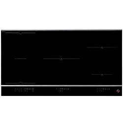 Table de cuisson à induction 90cm 5 feux 11100w noir - dpi7966xs - DE DIETRICH 