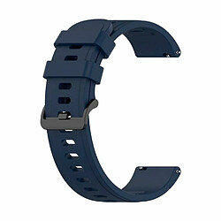 Bracelet SmoothSilicone Avec Boucle pour Phonecare para Honor Watch GS 4 - Bleu foncé