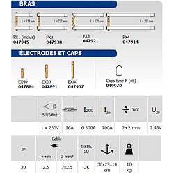 Acheter Gys - Soudeuse par point éléctroportative 230V 2+2mm - Portaspot 230