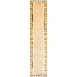 Vidal Tapis de couloir en laine 490x104 jaune Darya