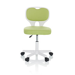 Chaise pivotante pour des enfants KIDDY TOP W Vert hjh OFFICE