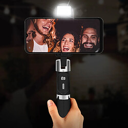 Acheter Perche Selfie Bluetooth avec fonction Trépied Télécommande sans fil LinQ Noir