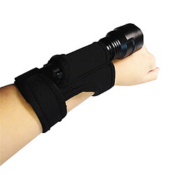 Support de lampe torche de plongée sous-marine extensible Soft Hand / Arm Mount Black