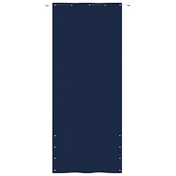 vidaXL Écran de balcon Bleu 100x240 cm Tissu Oxford