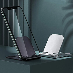 Support de téléphone portable, lot de 2 supports de téléphone portable pour bureau, petit support de téléphone pour voyage, léger, portable, pliable, tablette, support de bureau, berceau, smartphone, fournitures de bureau.