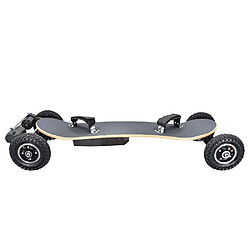 None Skateboard tout-terrain électrique version SYL-08 V3 avec télécommande 1450 W jusqu'à 38 km/h- Noir