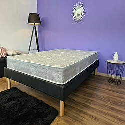 Avis King Of Dreams Matelas 90x190x18cm-une Face Soutien Souple et une Face Soutien Ferme-Tissu a l'Aloe Vera