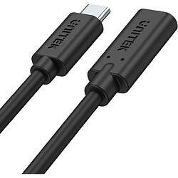 Unitek USB-C - USB-C 0,5 m Noir (C14086BK)