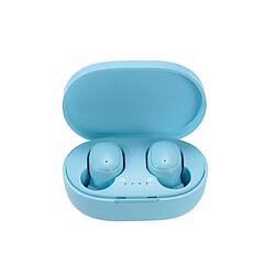 Chrono Casque d'écoute sans fil Bluetooth avec micro Smartphone(Bleu) 