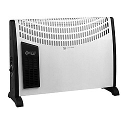 Convecteur Électrique Kekai 750/1250/2000 W 72x14x44 cm Noir