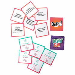 Avis Paris Prix Jeu de 60 Cartes Devin Fun 9cm Multicolore