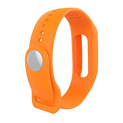 Wewoo Bracelet pour montre connectée Dragonne Sport en silicone TomTom Touch Orange