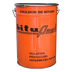 Peintures Daniel Bitume étanchéité imperméabilisant maçonnerie, bois, métaux, cuves, bassin, piscine, fondations, sols, BITUFLASH - PROCOM-5 litres