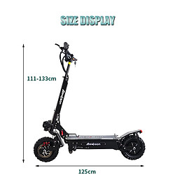 Acheter Trottinette électrique ARWIBON Q06 Pro 60V 2800W 55-75 km/h 27Ah Autonomie 50-70 km