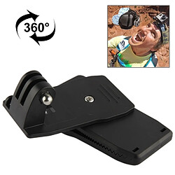 Wewoo Clip GoPro pour HERO4 / 3+ / 3/2/1 360 degrés de sac à dos de rotation Rec-Mounts Clip pince de montage 