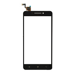 Wewoo Pièce détachée pour Lenovo A5000 écran noir écran tactile (seul sans le LCD) Digitizer Assemblée