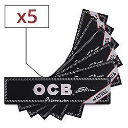 Feuilles Slim OCB + Tips par 5