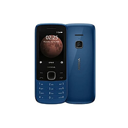 Nokia 225 Téléphone Portable 32Go 4G Dual SIM Micro USB Lithium-Ion Radio Bleu