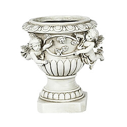 Petit Pot De Plante De Jardin Miniature Vase Extérieur Succulentes Pot De Jardinière Art B Figurines de jardinière