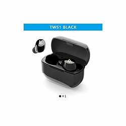 Écouteurs D'Origine Edifier Tws1 Tws Bluetooth 5.0 Aptx Touch Control Ipx5 Écouteurs Ergonomiques Sans Fil Noir 