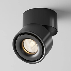 MAYTONI Downlight monté en surface à intensité variable noir 3000K 