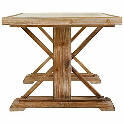 Table Alexandra House Living Marron 60 x 50 x 120 cm 