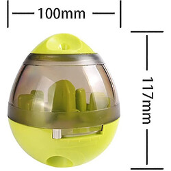 Avis Jouet pour chien, distributeur de nourriture sèche pour chien et chat, boule de nourriture pour animaux, facile à nettoyer1pcs-vert