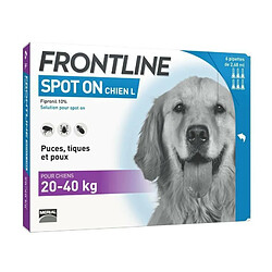 FRONTLINE Spot On chien 20-40kg - 6 pipettes 