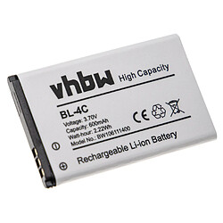 vhbw Batterie remplacement pour Doro DBC-800A, DBC-800B, DBC-800D, DBP-800B, XYP1110007704 pour smartphone (600mAh, 3,7V, Li-ion) 