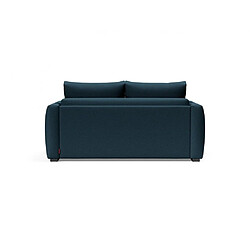 Inside 75 Canapé convertible COSIAL confort ressort ensaché tissu argus navy blue 586