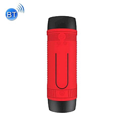 Wewoo Enceinte Bluetooth d'intérieur rouge pour iPhone, Galaxy, Sony, Lenovo, HTC, Huawei, Google, LG, Xiaomi, d'autres smartphones 4.0 sans fil filaire stéréo haut-parleur Subwoofer récepteur audio avec 4000mAh batterie, carte de 32GB, 