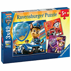 Ludendo 3 Puzzles 49 Pièces Ravensburger - Chase, Marcus et Stella - La Pat'Patrouille, le Film