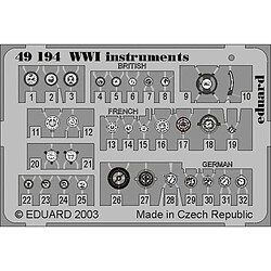 WW I Instruments - 1:48e - Eduard Accessories