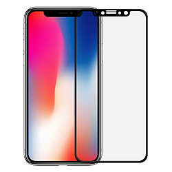 Protecteur écran en verre trempé pour Apple iPhone X 